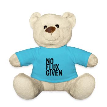 No Flux Given 7 - Teddy Bear - atoll blue - Front
