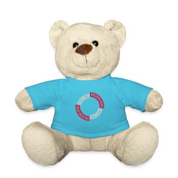 Breaking news don t - Teddy - Atollblau - Vorne