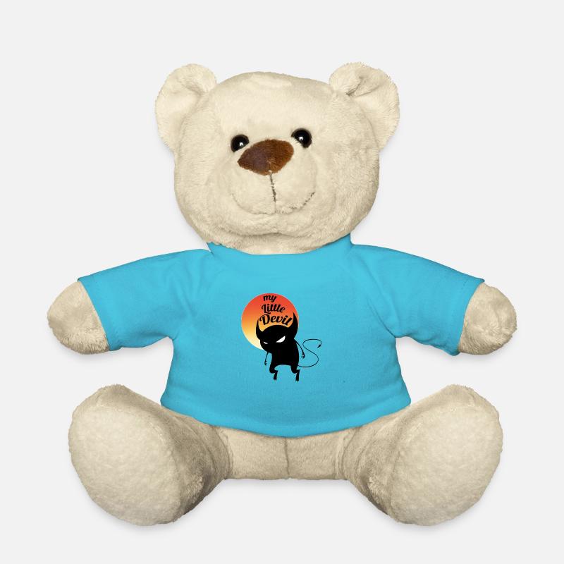 mein kleiner Teufel!! - Teddy - Atollblau