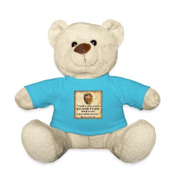 nain pari stupide - Nounours - bleu outremer - Devant