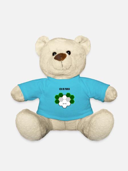 Ich in Panik - Teddy - Atollblau