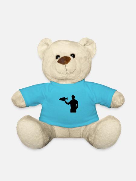 Angling - Teddy Bear - atoll blue