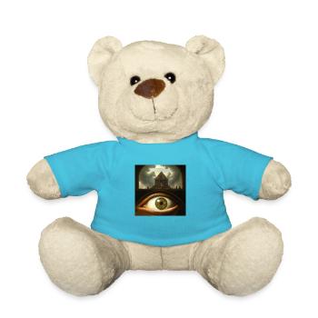 Secret Eye - Teddy Bear - atoll blue - Front