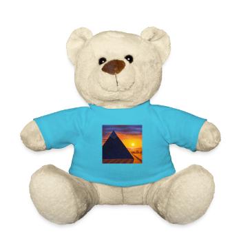 Great Pyramid - Teddy Bear - atoll blue - Front