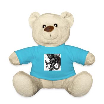 Série : Monster of mind - Nounours - bleu outremer - Devant