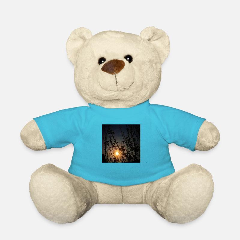 Moon - Teddy Bear - atoll blue