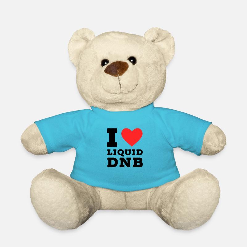 I love liquid dnb - Teddy Bear - atoll blue