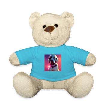 Le chien de l’univers - Nounours - bleu outremer - Devant