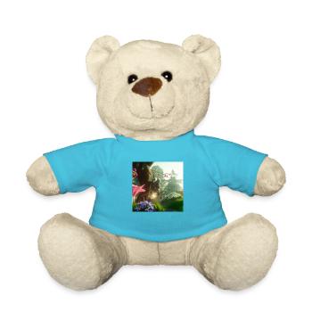 Magischer Wald - Teddy - Atollblau - Vorne