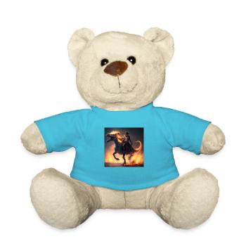 Cowboy riding cyber t rex - Teddy - Atollblau - Vorne