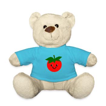 Tomato Comic Tomato Sweet Cartoon 15 - Teddy Bear - atoll blue - Front