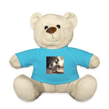 Pinguin Kämpfer - Teddy - Atollblau - Vorne