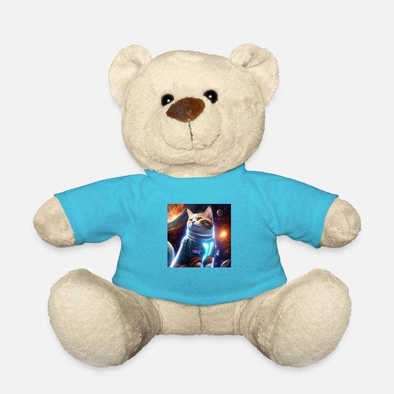Chat - Nounours - bleu outremer