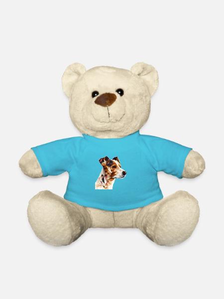 JACK RUSSELL - Nounours - bleu outremer