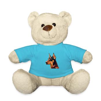 DOBERMAN - Nounours - bleu outremer - Devant