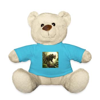Panther - Teddy Bear - atoll blue - Front
