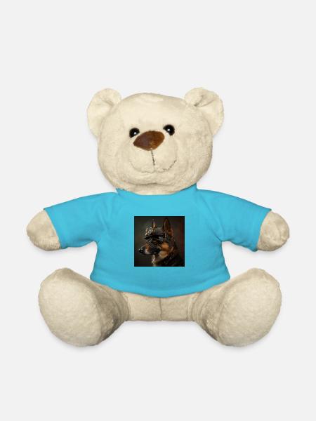Schaferhund Steampunk - Teddy - Atollblau