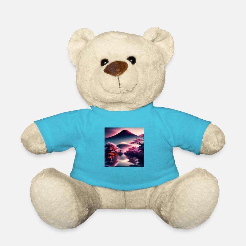 Japan Fuji - Teddy - Atollblau