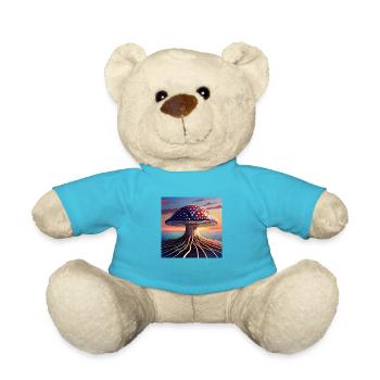 Mushroom Comic - Teddy - Atollblau - Vorne