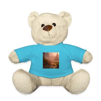 Paysage fantastique - Nounours - bleu outremer - Devant