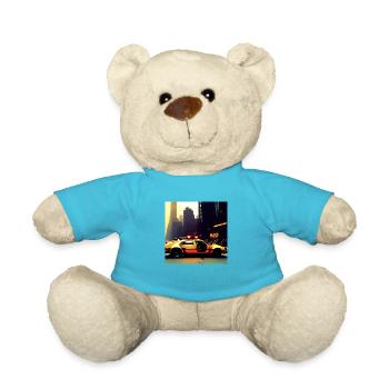 Cyberpunk Auto - Nounours - bleu outremer - Devant