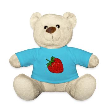 Erdbeere - Teddy - Atollblau - Vorne