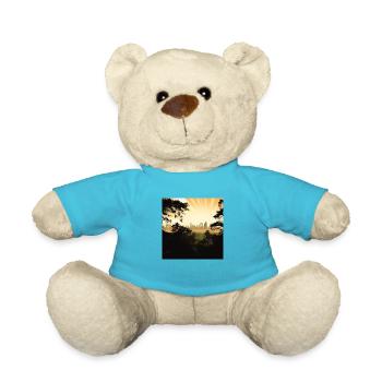 The city behind the forest - Teddy Bear - atoll blue - Front