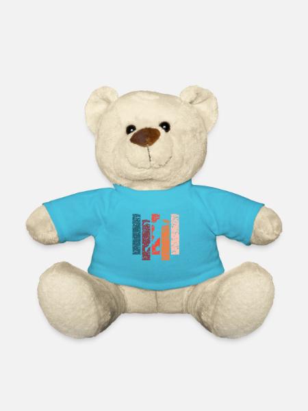 Football cadeau Vintage - Nounours - bleu outremer