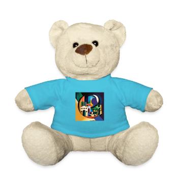 The Bauhaus Legacy - Teddy Bear - atoll blue - Front