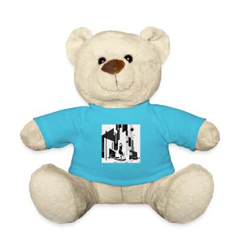 The Bauhaus Legacy - Teddy Bear - atoll blue - Front