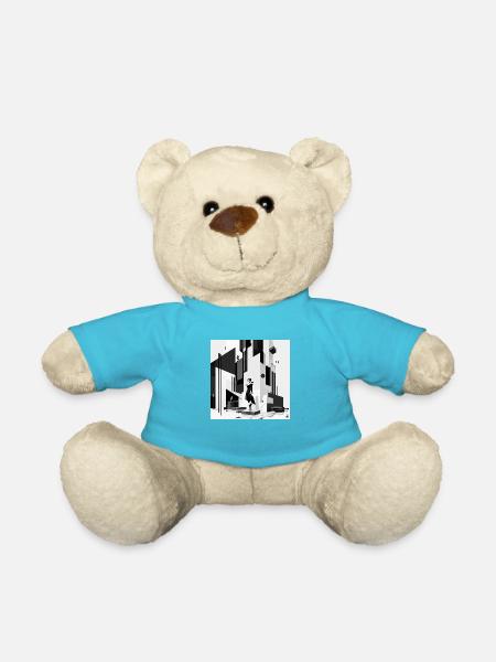 The Bauhaus Legacy - Teddy Bear - atoll blue