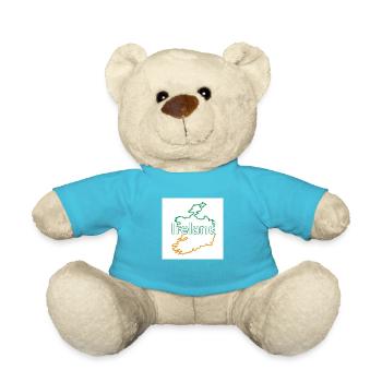 Landkarte von Irland - Teddy - Atollblau - Vorne