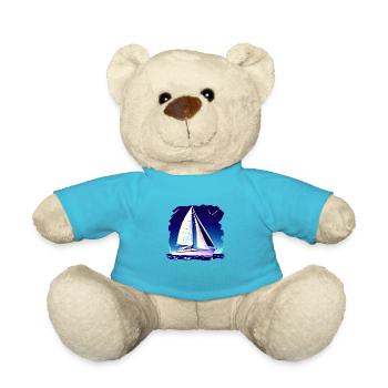 voilier voilier voilier voilier voilier voilier - Nounours - bleu outremer - Devant