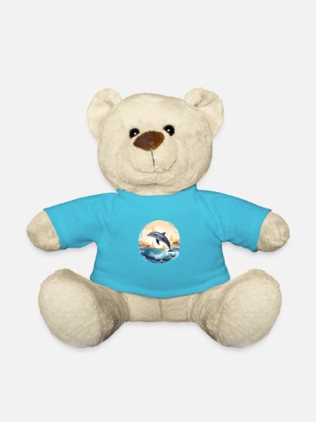 Delphin-Sprung - Teddy - Atollblau