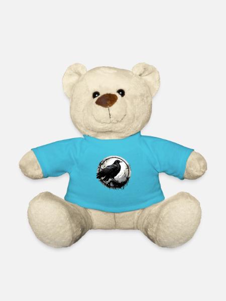 Corbeau - Nounours - bleu outremer