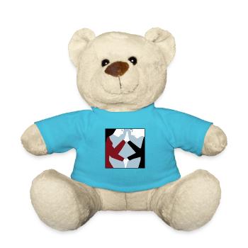 Connection - Teddy Bear - atoll blue - Front