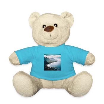 Island Coastal Mountains - Teddy Bear - atoll blue - Front