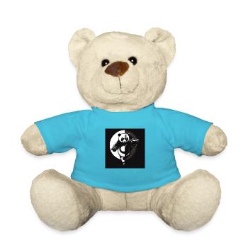 Kung Fu Ying Yang Panda - Teddy - Atollblau - Vorne
