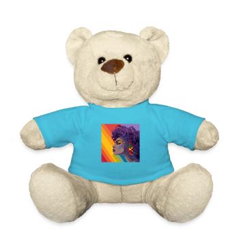 Rainbow Women - Teddy Bear - atoll blue - Front