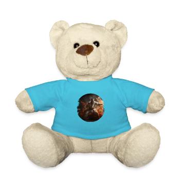 Karatekämpfer: Meister der Selbstverteidigung - Teddy - Atollblau - Vorne