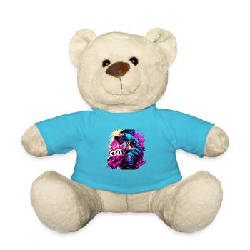 graffitti girl - Teddy - Atollblau - Vorne
