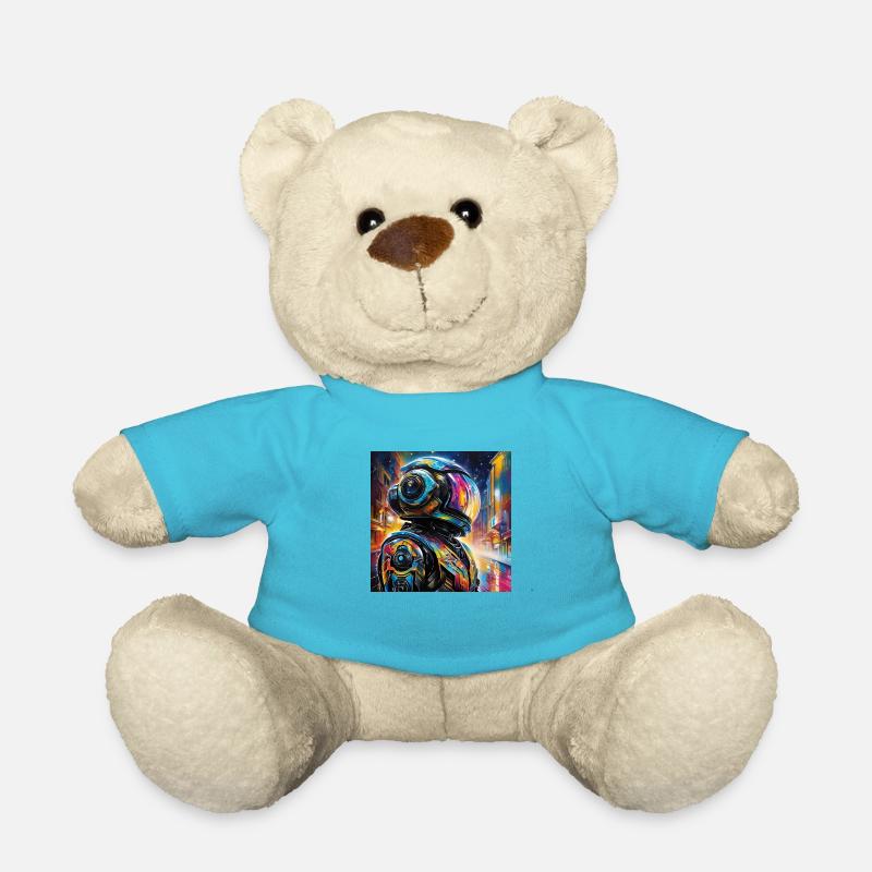 Astronaut - Teddy - Atollblau