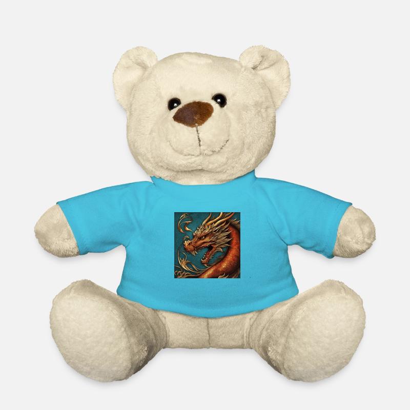 Dragon - Nounours - bleu outremer
