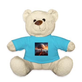 L’ascension de Charon au-dessus de Pluton Partie II - Nounours - bleu outremer - Devant