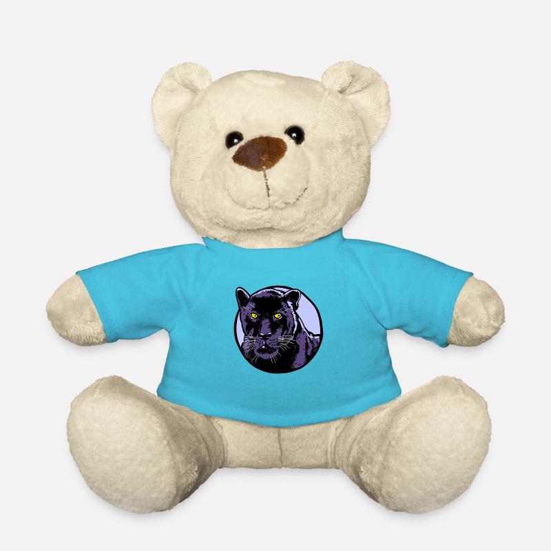 Panthère - Nounours - bleu outremer