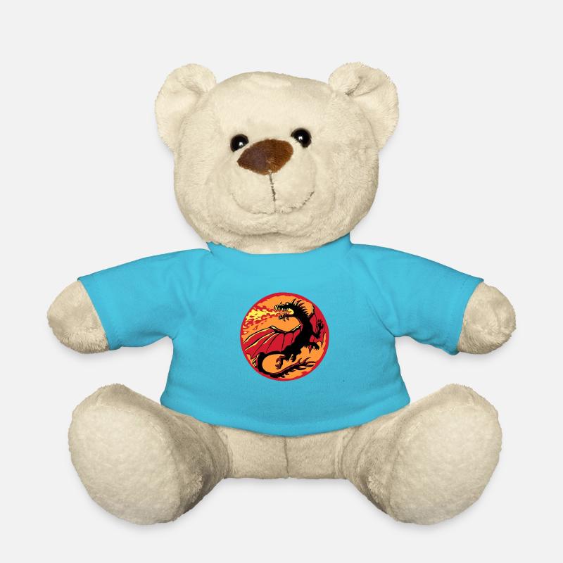 Dragon - Nounours - bleu outremer