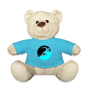 Runner - Teddy Bear - atoll blue - Front
