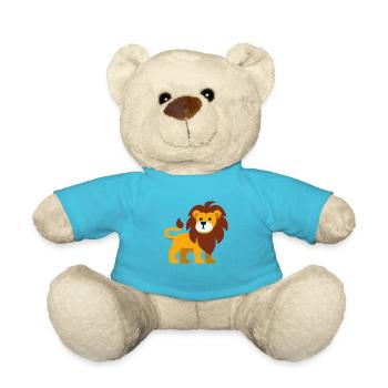 LÖWE Der Dschungelkönig - Teddy - Atollblau - Vorne