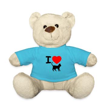 Félin - Nounours - bleu outremer - Devant