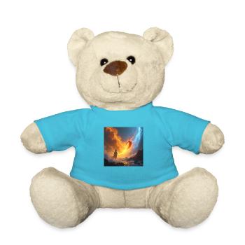 dragonqodeLIU - Teddy Bear - atoll blue - Front